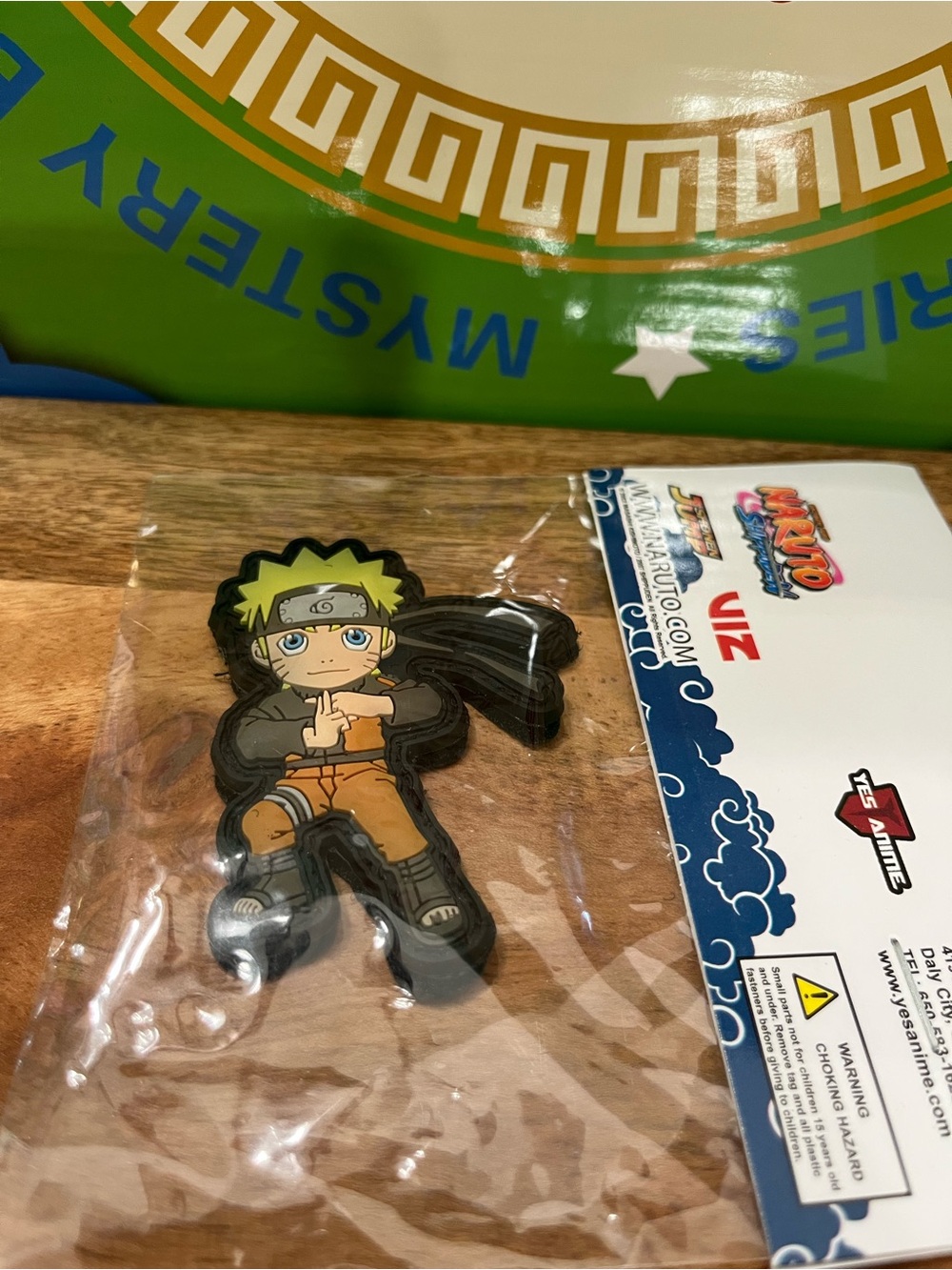 Naruto Shippuden PVC Character Velcro Patch